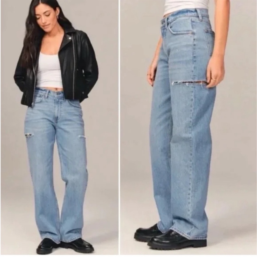 Abercrombie & Fitch Dad Jeans
